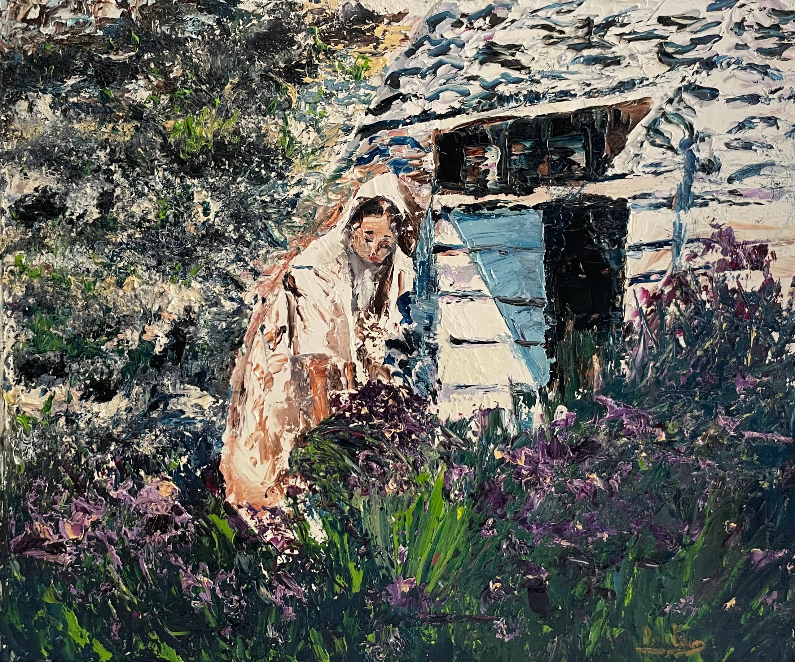 Cueillette d’Iris
